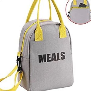 Insulated Lunch Bag Canvas Lunch Bag
